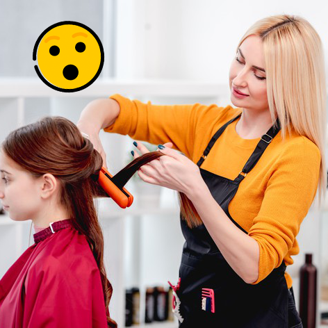 Errores al usar tu plancha de cabello
