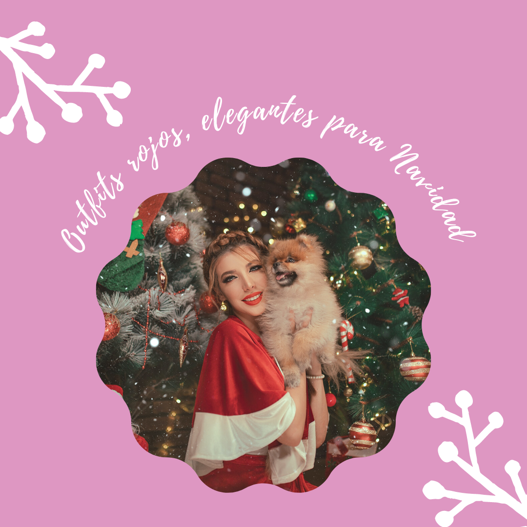 Outfits rojos, elegantes para Navidad