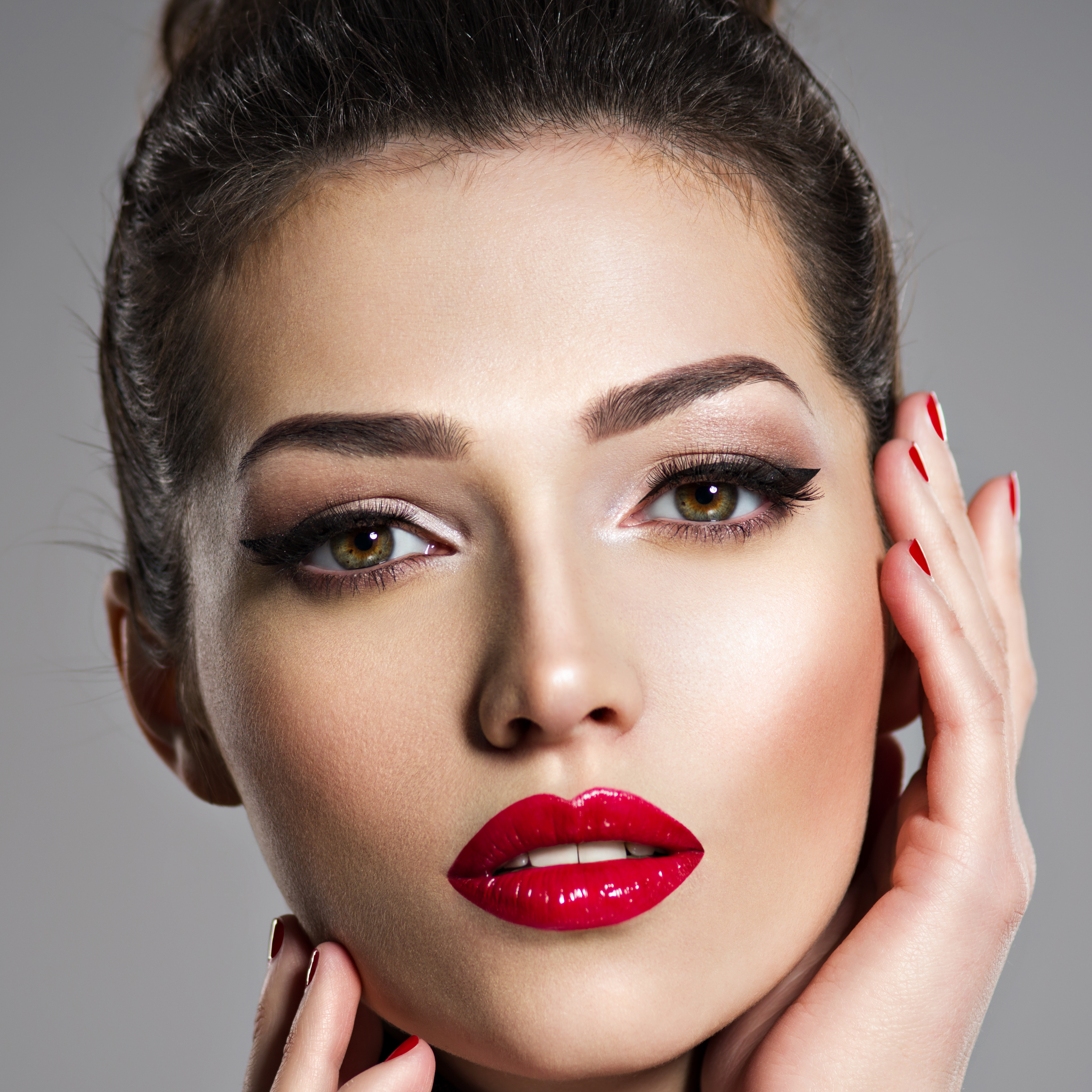 Labios en color rojo para esta navidad