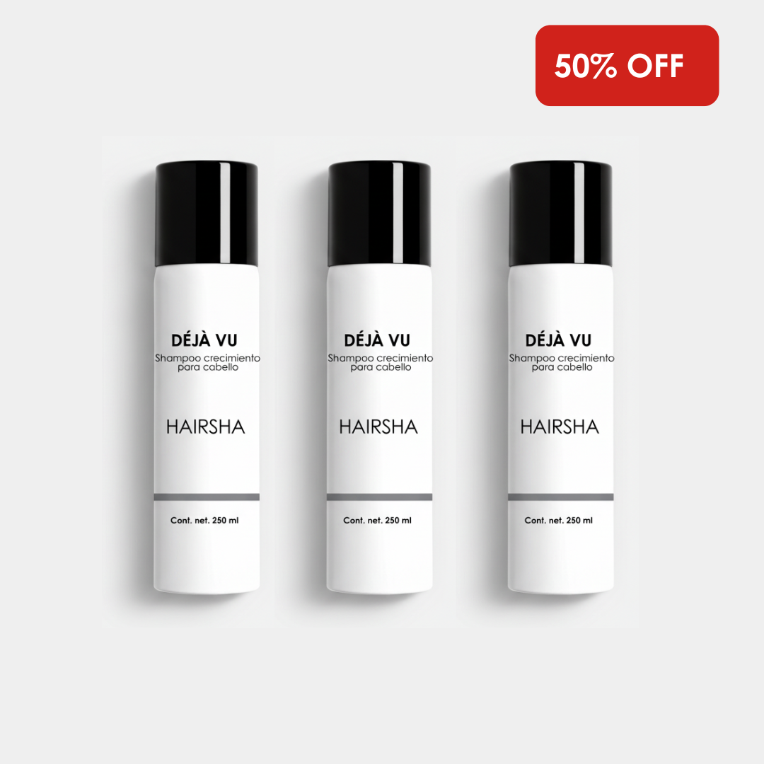 Kit 3 Shampoos Anticaida + Crecimiento De Cabello