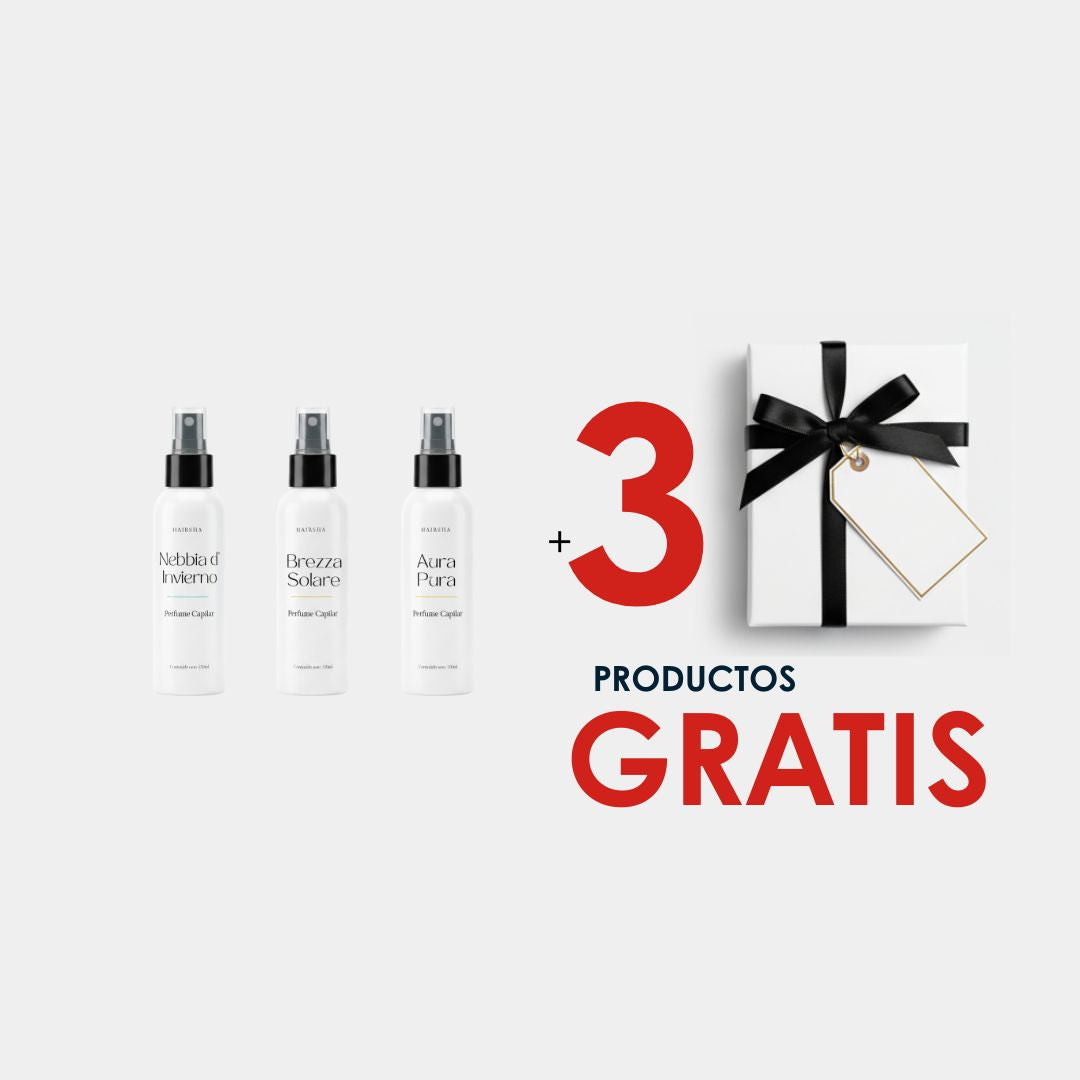 Kit 3 Perfumes Para Cabello