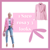 1 Saco rosa y 3 looks - Hairsha